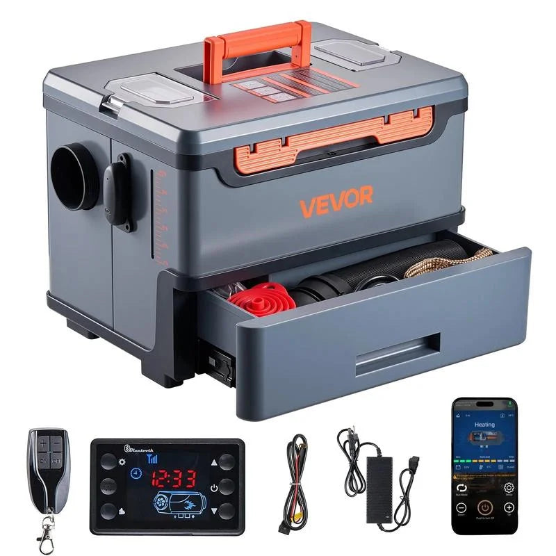 Upgraded All in One Diesel Air Heater