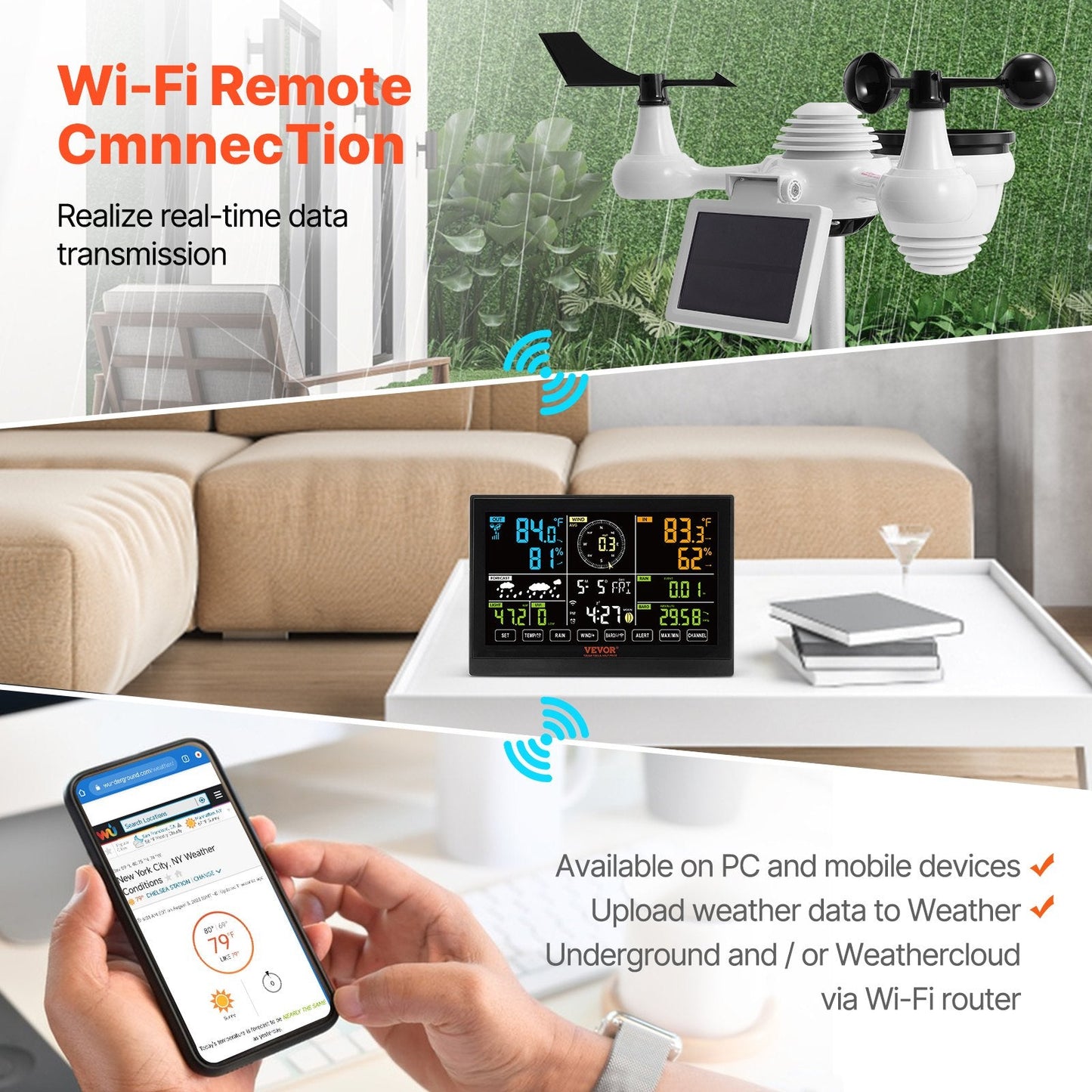 7-in-1 Wi-Fi Weather Station