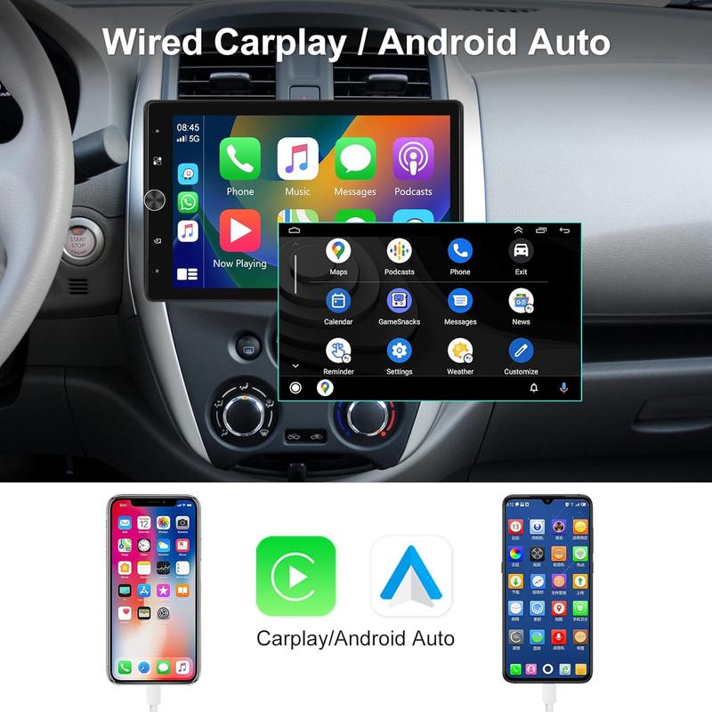 Hot Sale-10.4 Inch Single Din Car Stereo