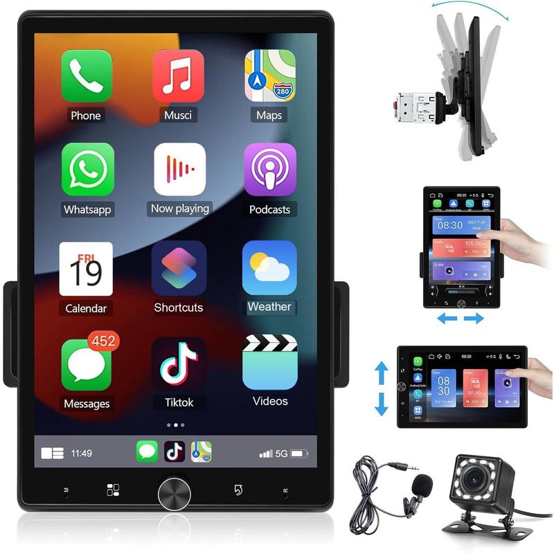 Hot Sale-10.4 Inch Single Din Car Stereo