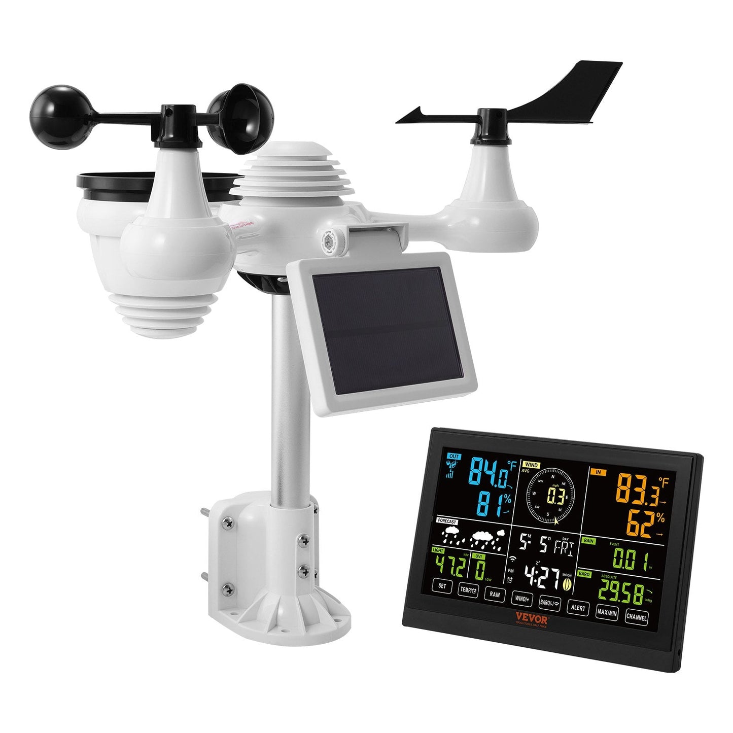 7-in-1 Wi-Fi Weather Station
